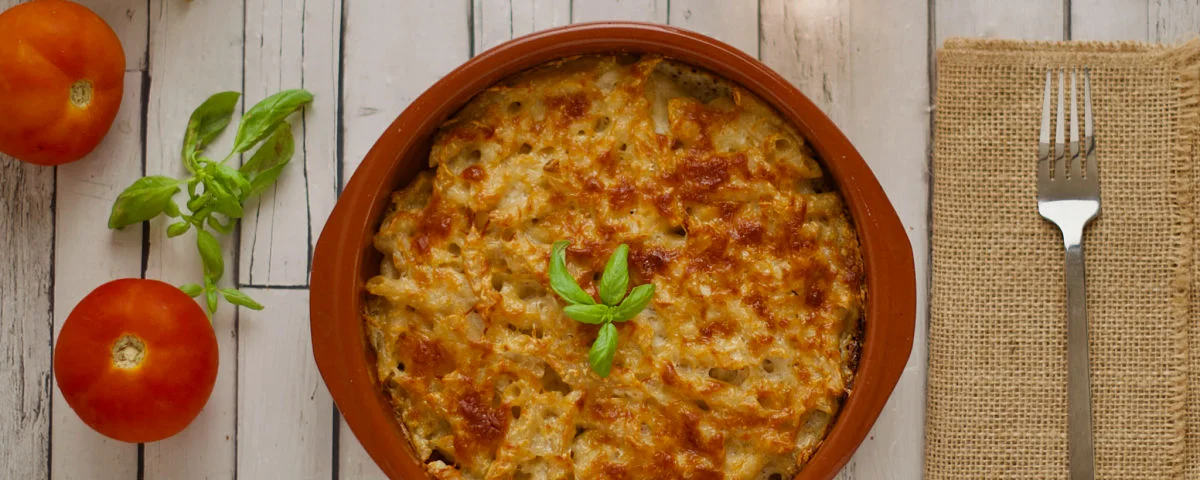 Kit de receta Macarrones integrales gratinados